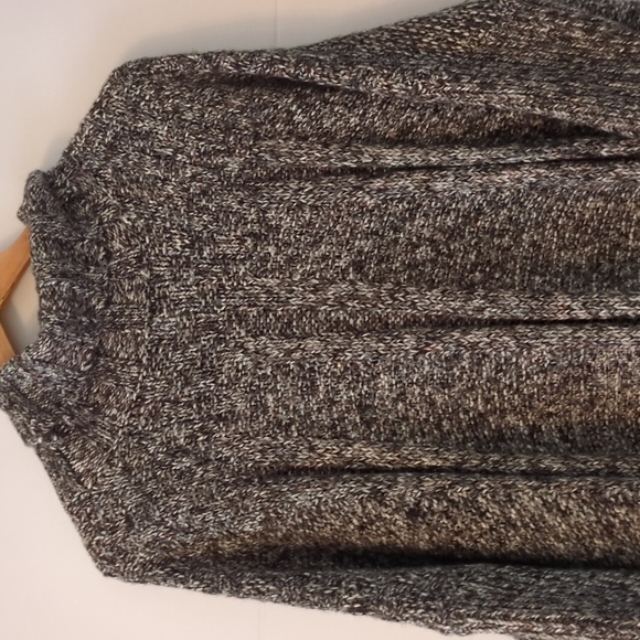 Matilda Jane Oversized Turtle Neck Multicolor Cozy Fall Boho Coast Pullover Sz L - Picture 7 of 10